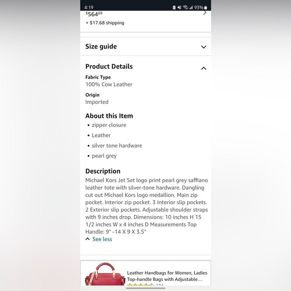Michael Korea, Jet Set Carryall - Picture 8 of 8